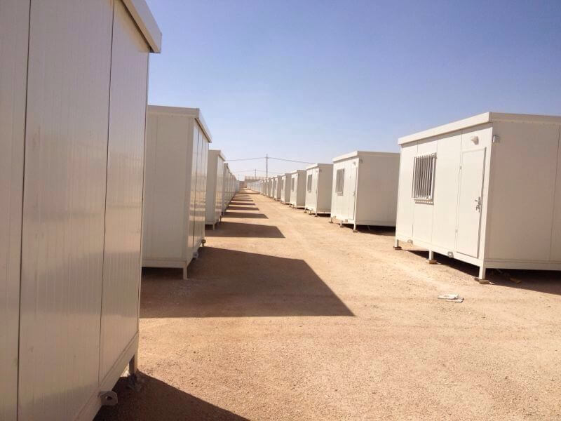 Manufactured workers accommodation offices and dorms in Iraq.