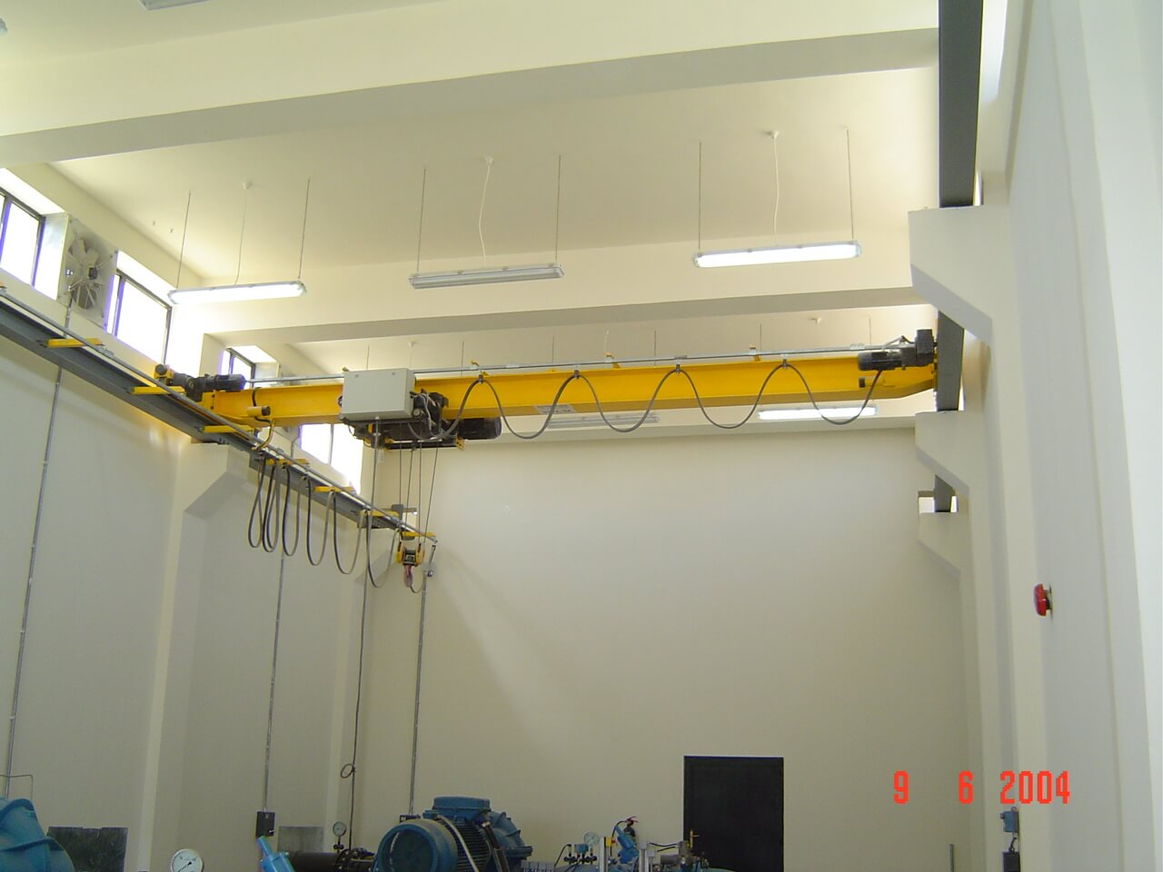 Single girder overhead crane in Jordan