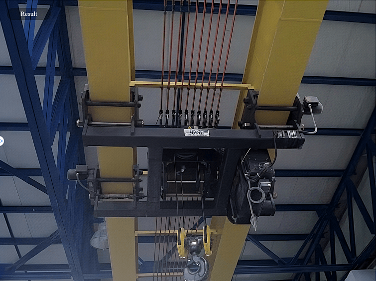 Double girder overhead crane in Jordan