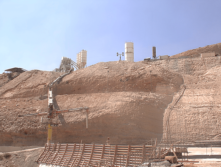 Al Waleh Dam project in Jordan