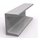 Channel steel beam.